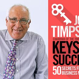 Sir John Timpson 2017 and his book keys to success