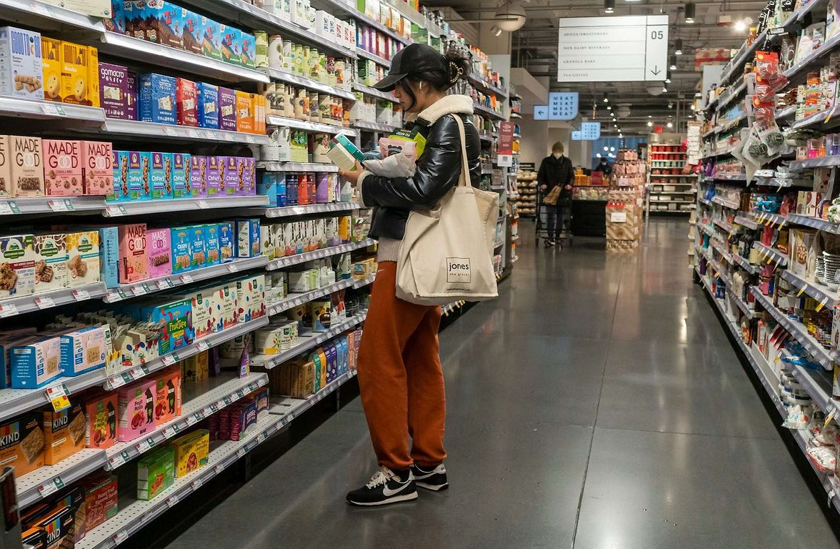 Whole Foods Supermarkt in New York: Hat die US-Inflation ihren Höhepunkt erreicht?