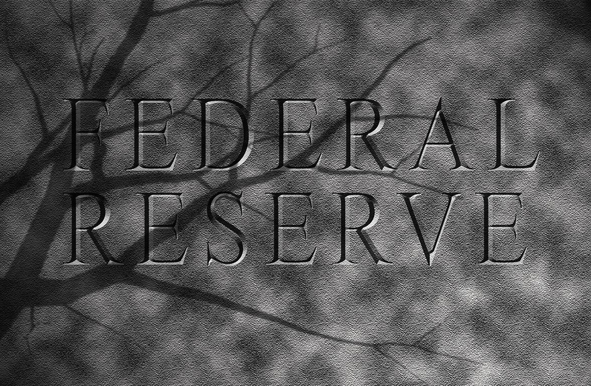 Federal Reserve an der Wand
