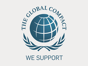 聯合國全球契約 (UN Global Compact) 的徽標