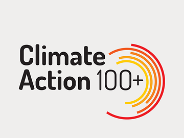 气候行动 100+ 徽标
