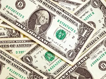 US dollar bills