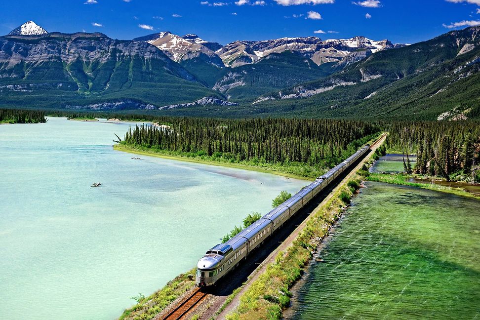 The Canadian in Jasper National Park