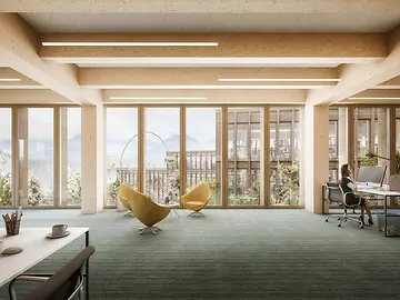 Neubau Altenbach Vaduz Büroraum