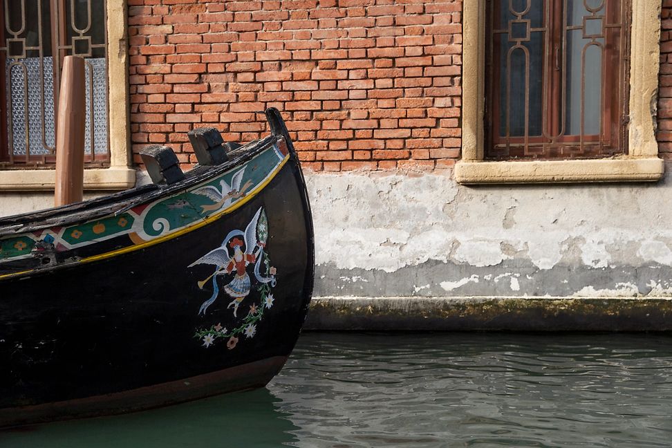 Venezianisches Ruderboot