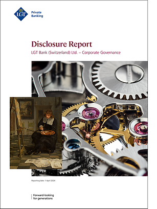 The cover image of the Disclosure Report 