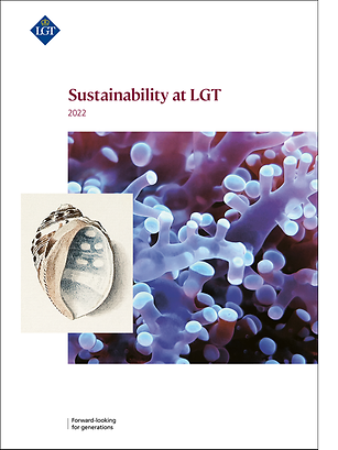 Sustainability at LGT 2022