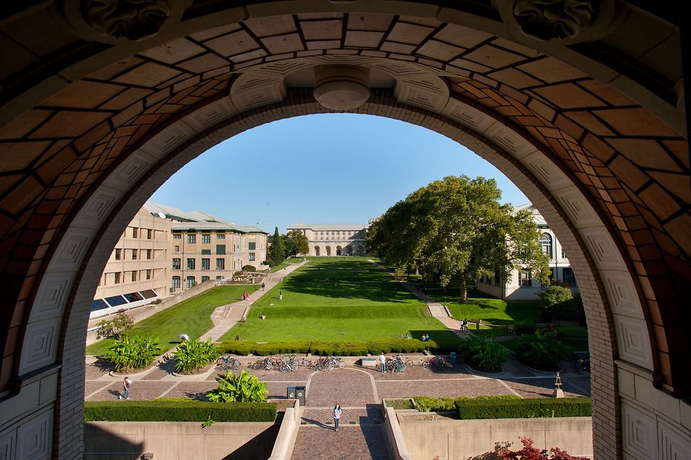 A view of the Carnegie Mellon University