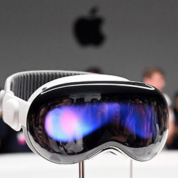 Das Virtual-Reality-Headset Vision Pro von Apple