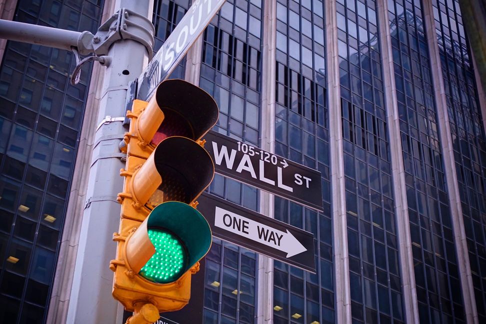 Wall Street Grünes Licht