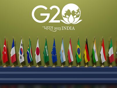 Flags of G20 members