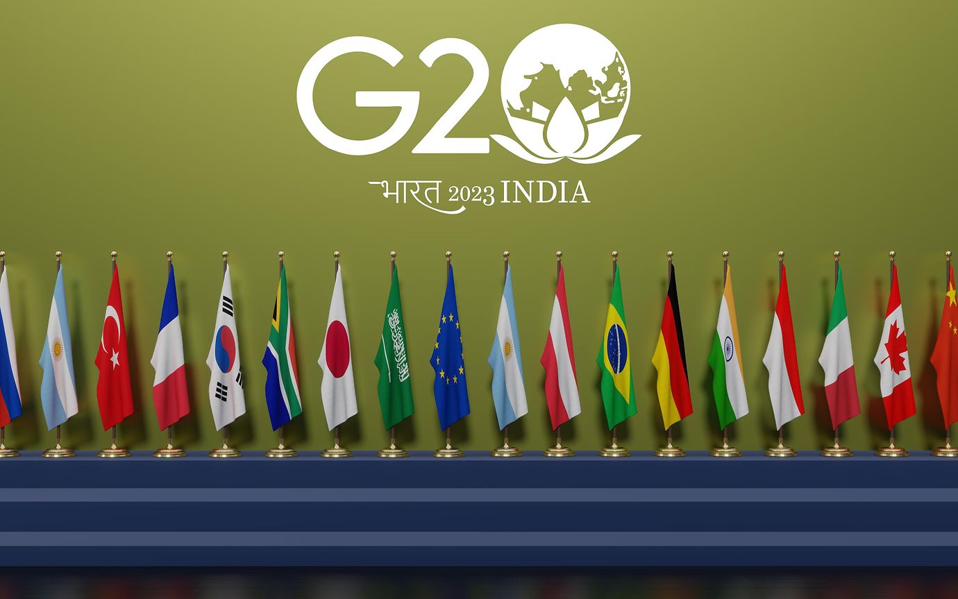 Flags of G20 members