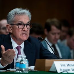 Jay Powell, US Federal Reserve Chair, testifies in the US Senate