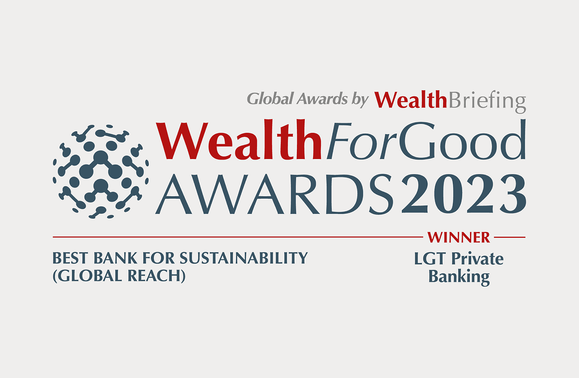 Logo der Auszeichnung Wealth for Good