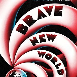 Buchdeckel des Buches Brave new world. Es zeigt die Weltkugel als Startpunkt einer Spirale.
