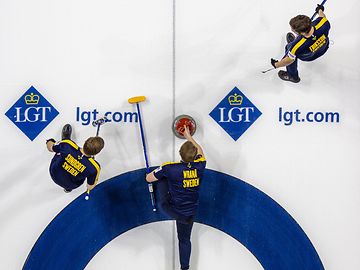 Curling calls for skill and accuracy