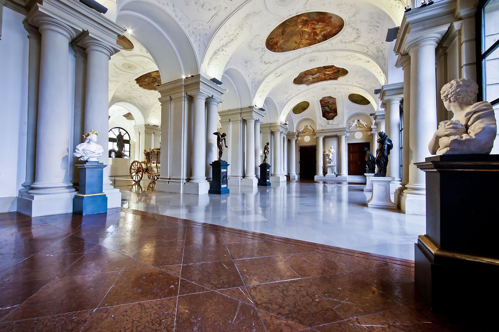 The Liechtenstein Garden Palace in Vienna