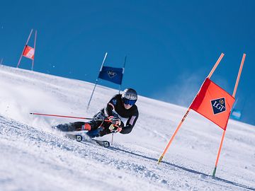 Skiing requires commitment, discipline, assertiveness and passion