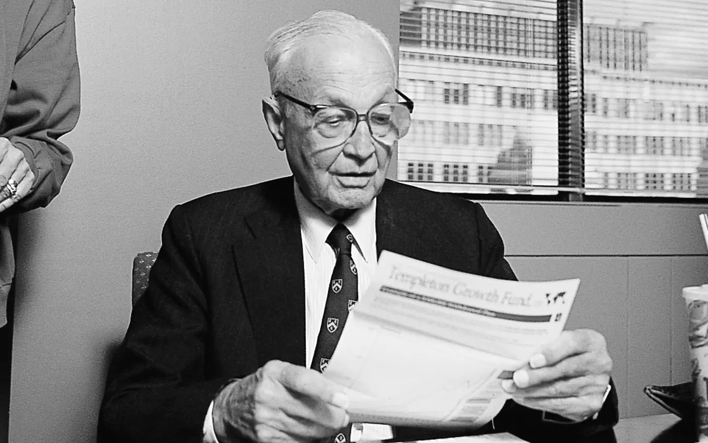 Sir John Templeton, Pionier globaler Investmentfonds