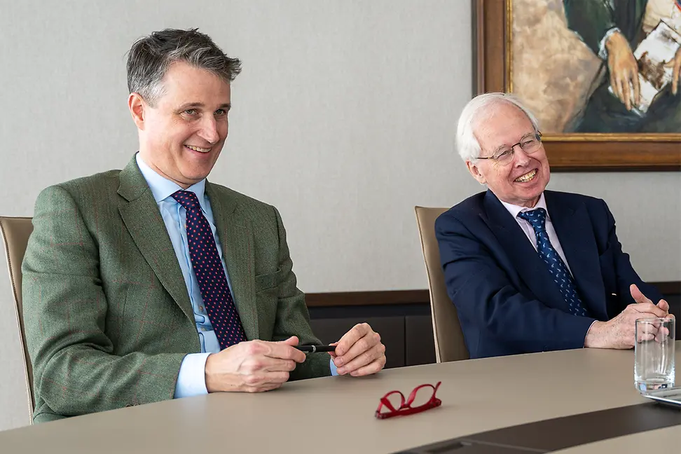 H.S.H. Prince Hubertus von und zu Liechtenstein, Member of the LGT Group Foundation Board und H.S.H. Prince Philipp von und zu Liechtenstein, Honorary Chairman, LGT