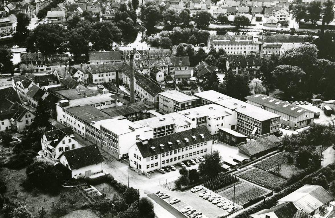 Former headquarters: Greiner AG's first location in Nürtingen, Germany.