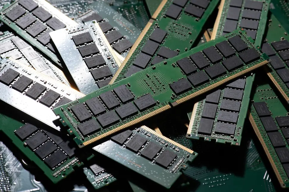DRAM memory chips