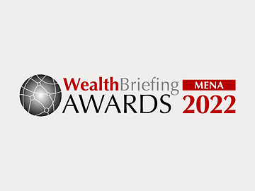 Logo del premio WealthBriefing MENA Awards 