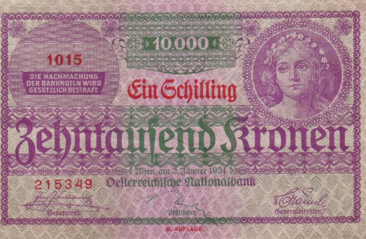 Die frühere österreichische Währung