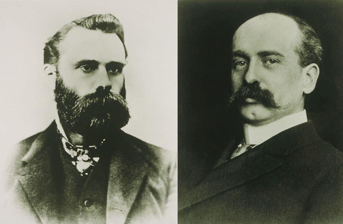 Charles Dow and Edward Jones