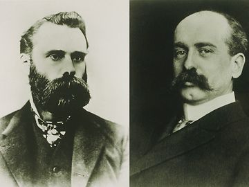 Charles Dow and Edward Jones